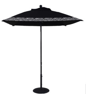 (EC65FCRK-SQU) 6.5 Ft. Aluminum Market Square Crank Umbrella