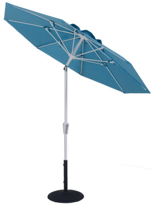 (EC75FAUTO-MKT) 7.5 ft. Aluminum Market Auto-Tilt Umbrella