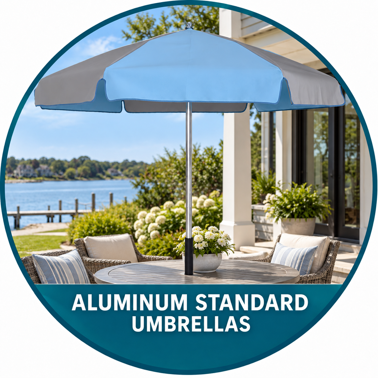 Aluminum Standard Umbrellas