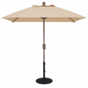 HD65FAUTO-SQU tan square umbrella