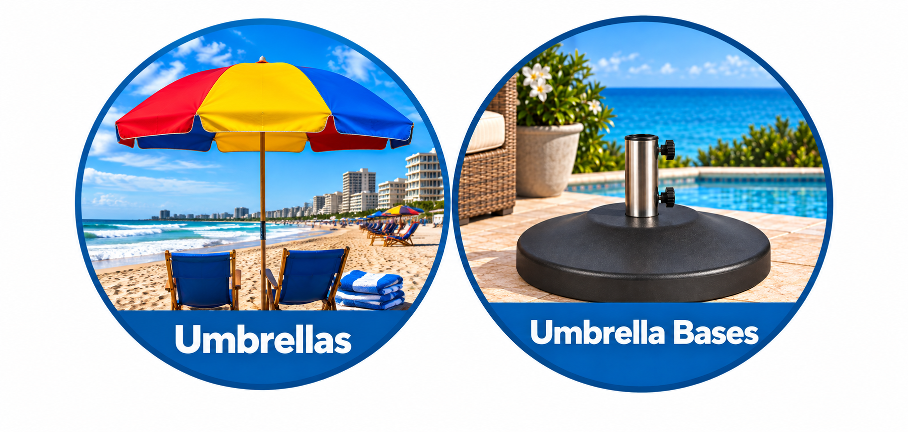 Umbrellas and Umbrella Bases