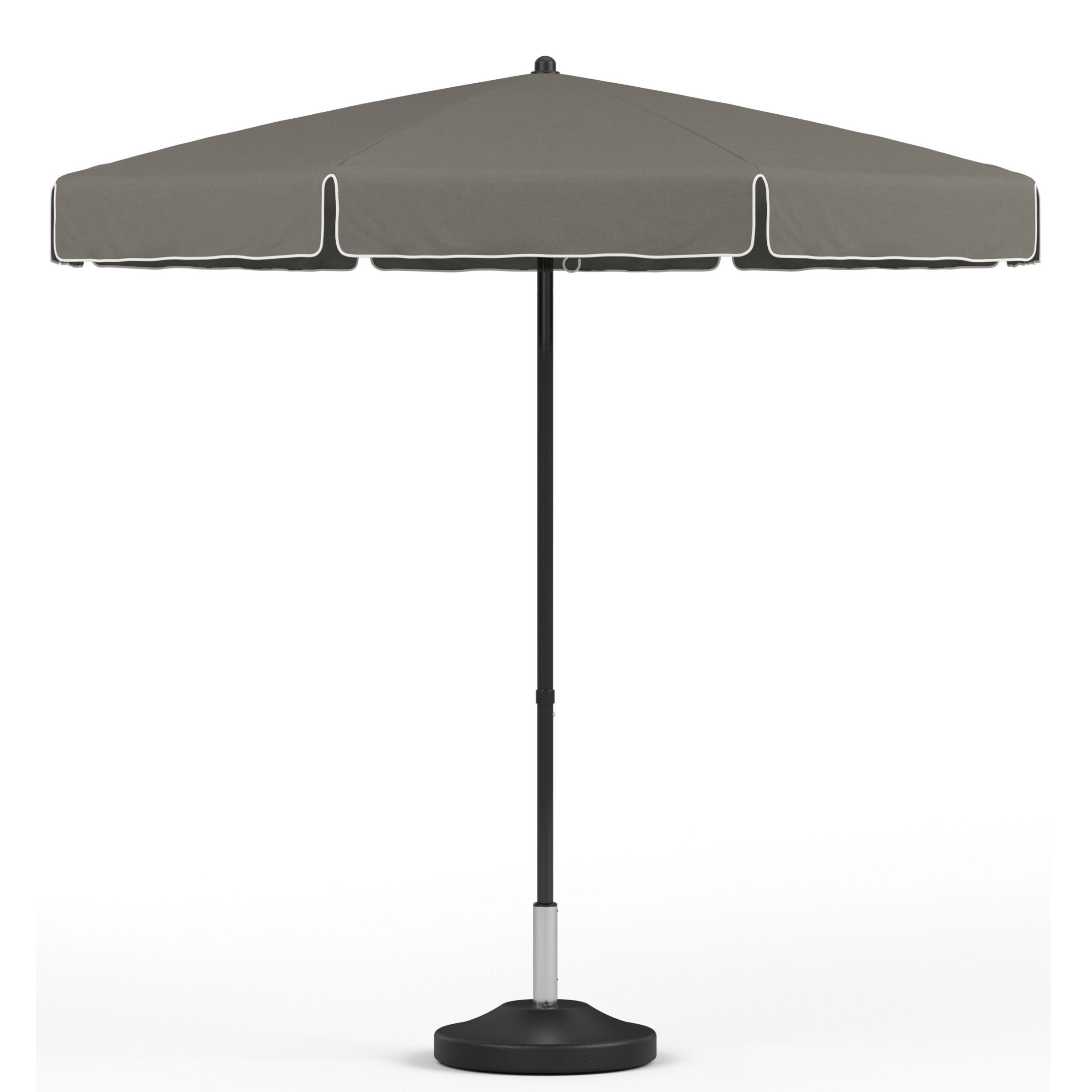 8x12 patio umbrella Tempo 8 ft. x 12 ft. EZ Lift Single Wind Vent Market Umbrella